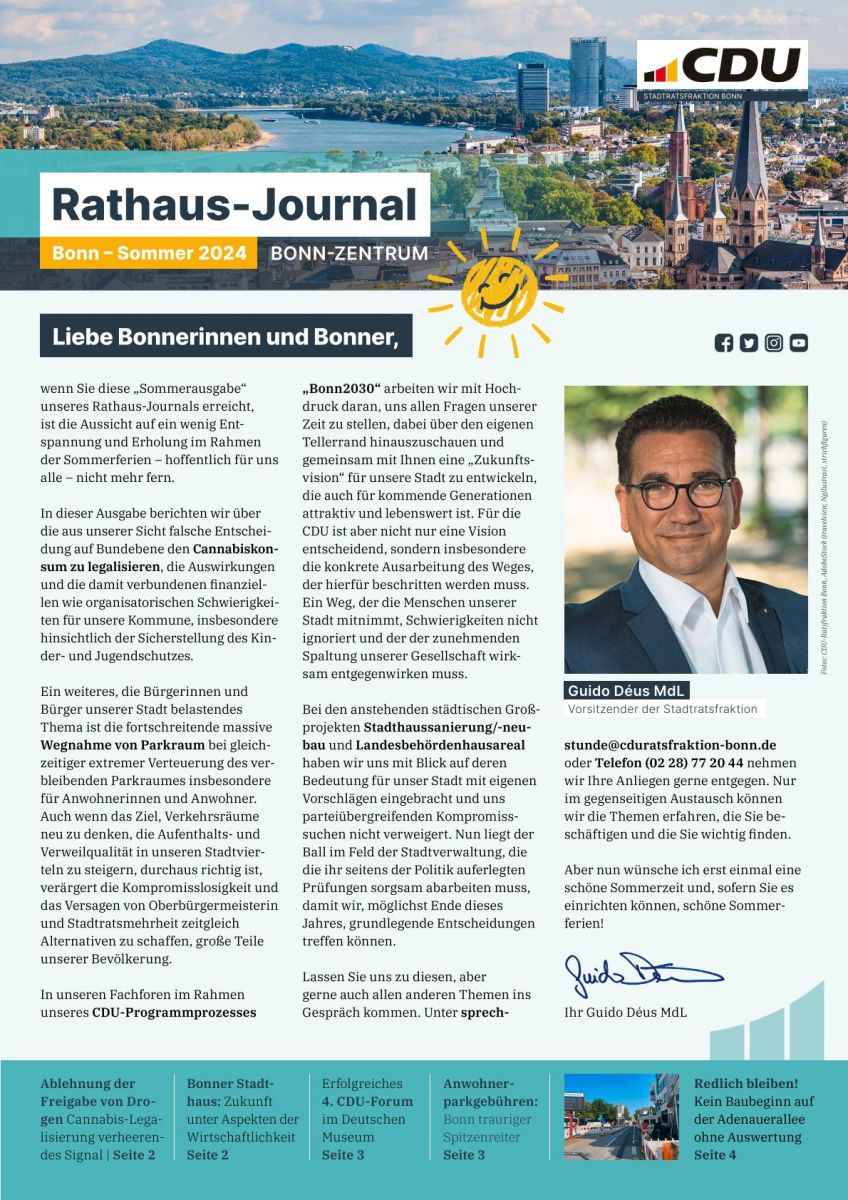 Rathaus-Journal Sommer 2024