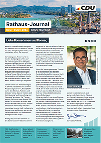 Cover Rathaus-Journal Ostern 2024
